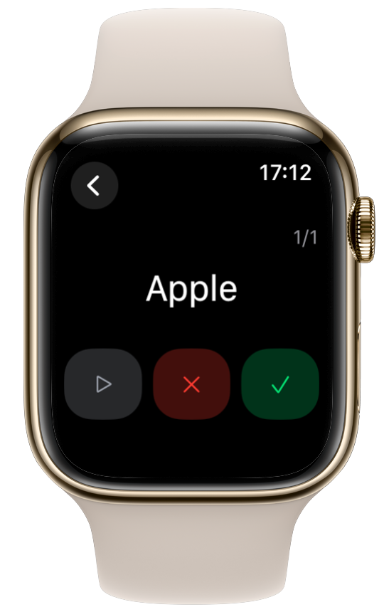 TangoWrist on Apple Watch